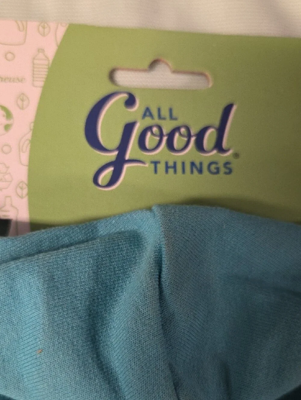 Blue Grey Yellow Dog Hoodie - Small